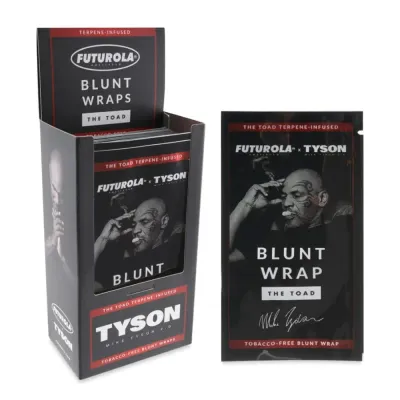 Futurola | Tyson 2.0 x Futurola Terpene-Infused (Tobacco Free) Blunt Wrap
