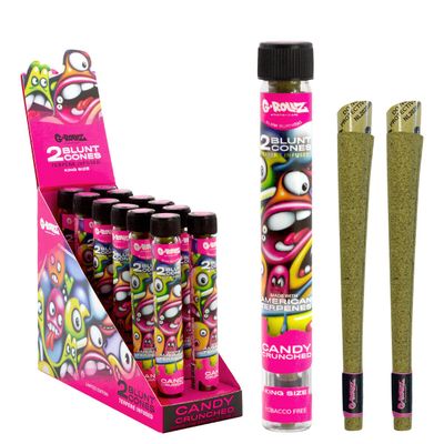 G-Rollz | Terpene Infused Blunt Cones 'Candy Crunched' G-Rollz | Terpene Infused Blunt Cones 'Candy Crunched'