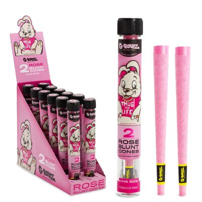 G-Rollz | Banksy&#39;s Graffiti - 2x Pre-rolled Rose Blunts