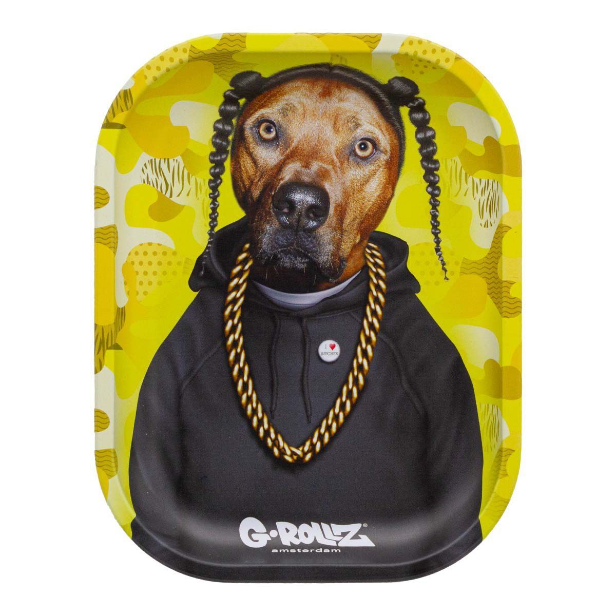 G-Rollz | Pets Rock &#39;Rap&#39; Small Tray 14 x 18cm