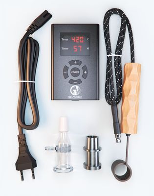 GRAVEDA Ball-Vape E-Rig mit Titan Kopf