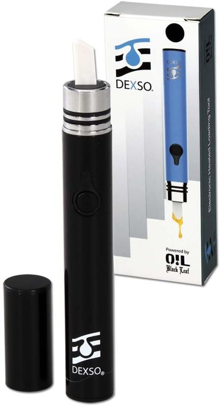 Dexso/Oil Black Leaf Electric Hot Knife Dabber Schwarz