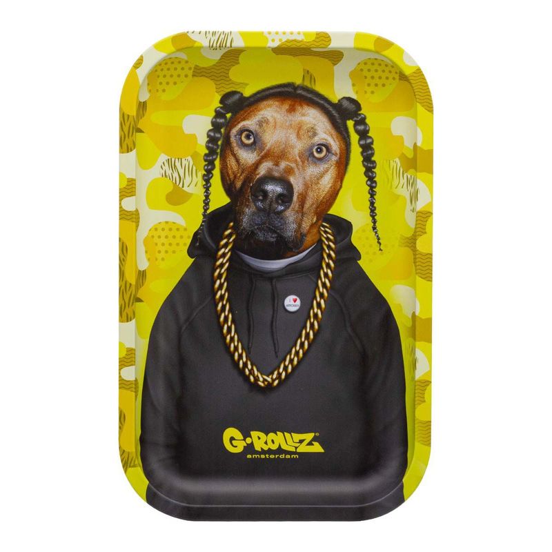 G-Rollz | Pets Rock &#39;Rap&#39; Medium Tray 17,5 x 27,5cm