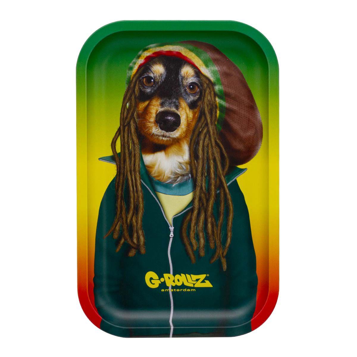 G-Rollz | Pets Rock &#39;Reggae&#39; Medium Tray 17.5 x 27.5cm