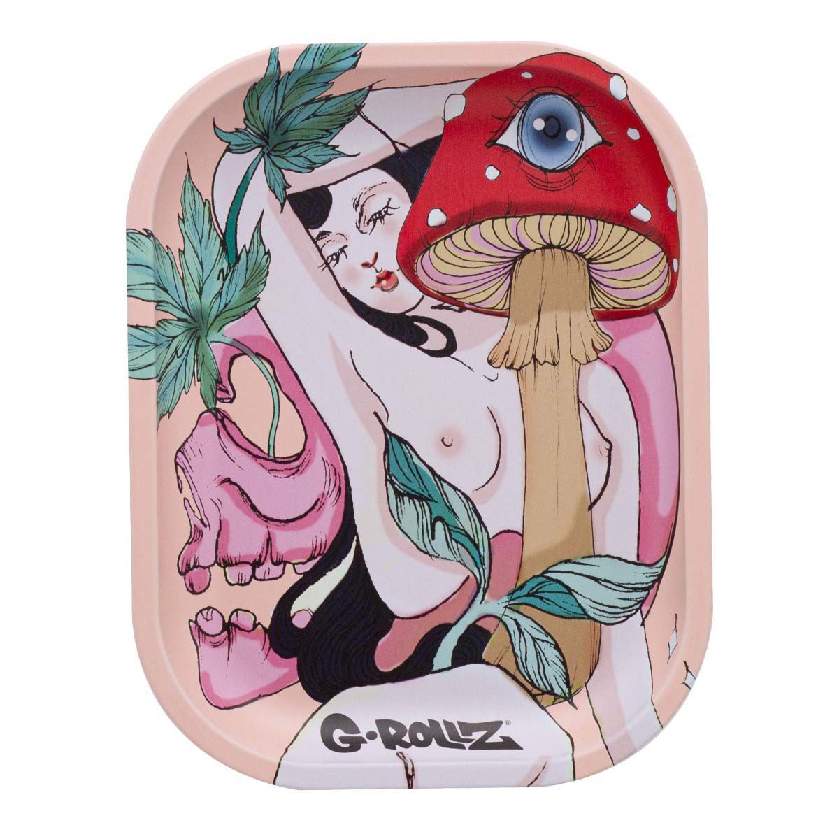 G-Rollz | &#39;Mushroom Lover&#39; Small Tray 14 x 18cm