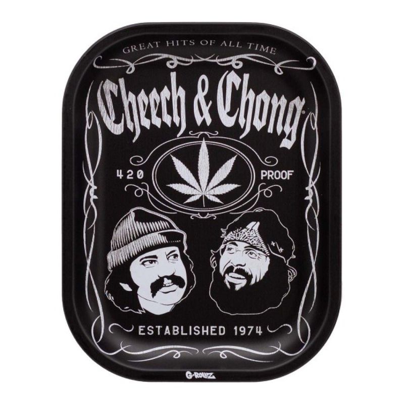 G-Rollz | Cheech &amp; Chong &#39;Greatest Hits&#39; Small Tray 14 x 18cm