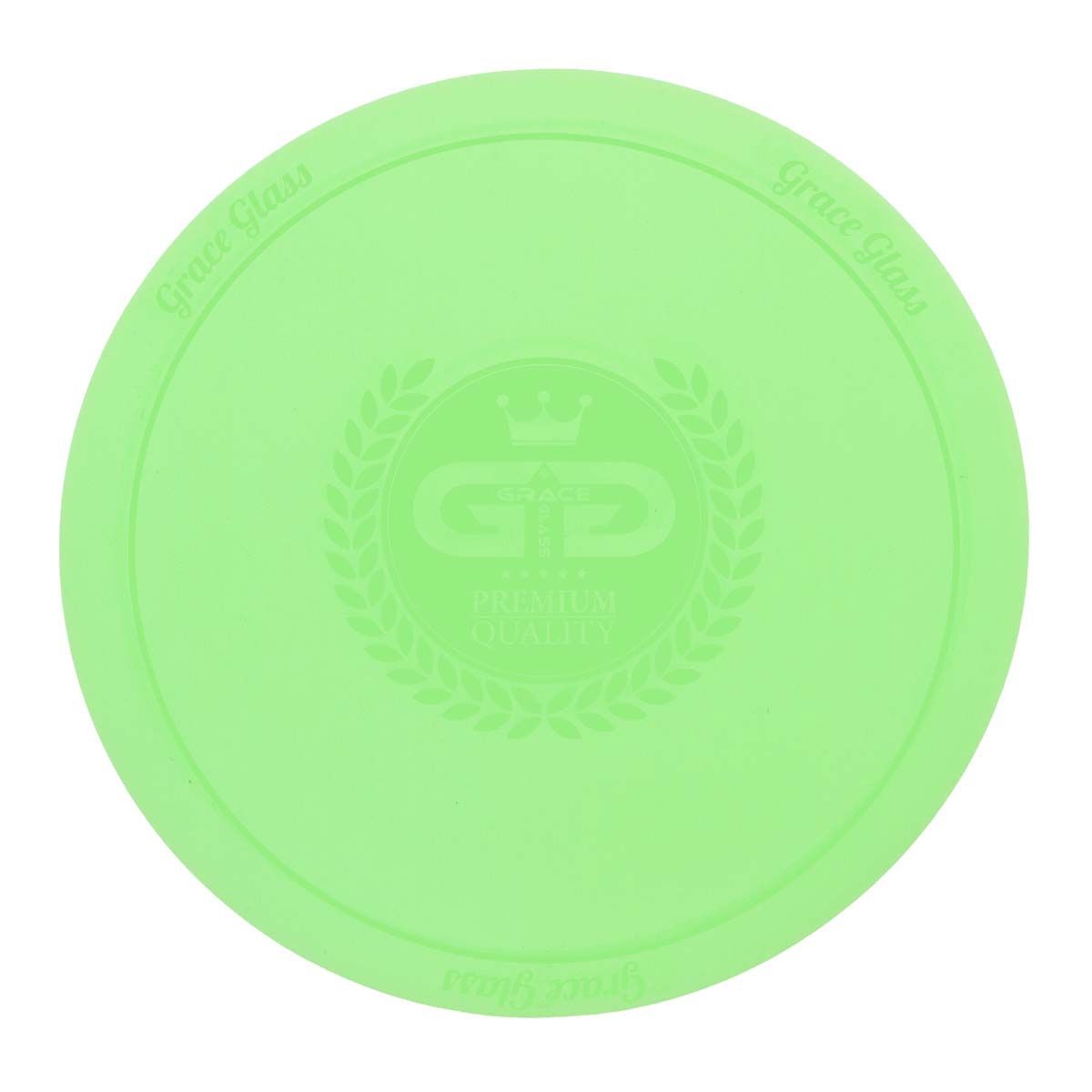 DUD Shisha | Large silicon Pad - Underlay for Oil - GREEN Ø:250mm-single piece dabbing matte