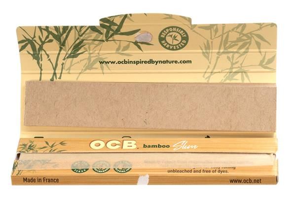 OCB Bamboo King Size Slim Papers  mit Filtertips,