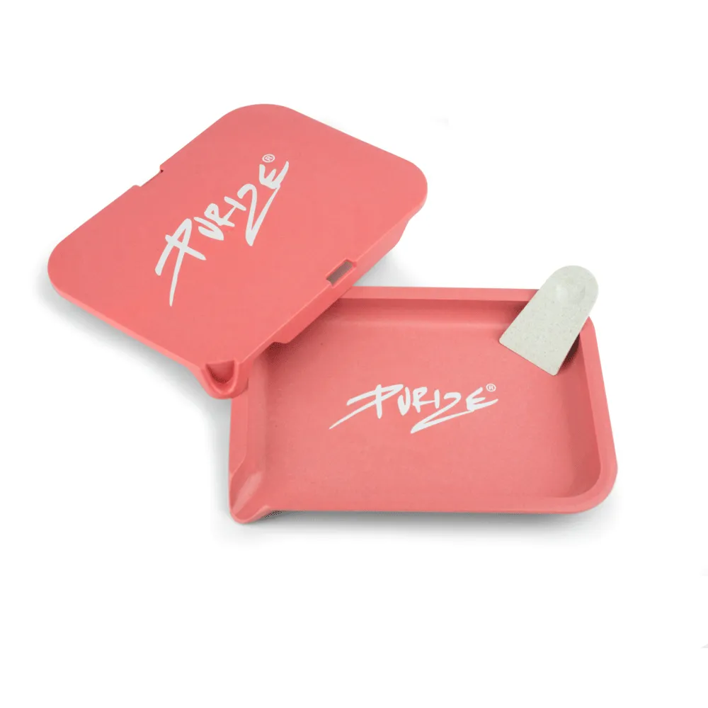PURIZE® Plant-Fiber-Composite-Tray KIT pink