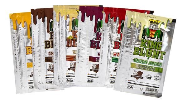 King Blunt - tabakfreie Blunt Wraps 5 Blunts