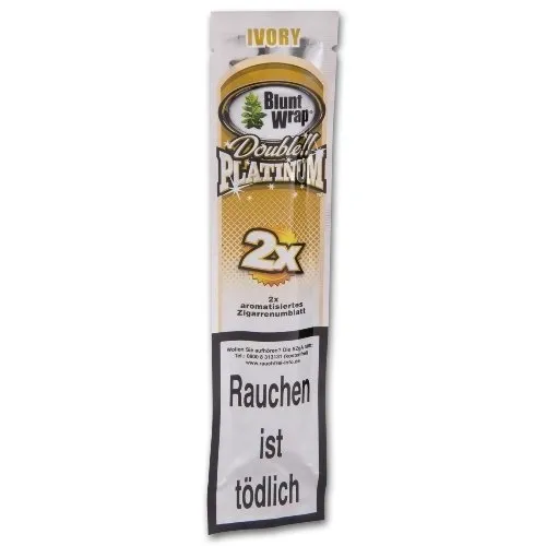Platinum Blunt Ivory 25x2 &quot;Vanilla&quot;