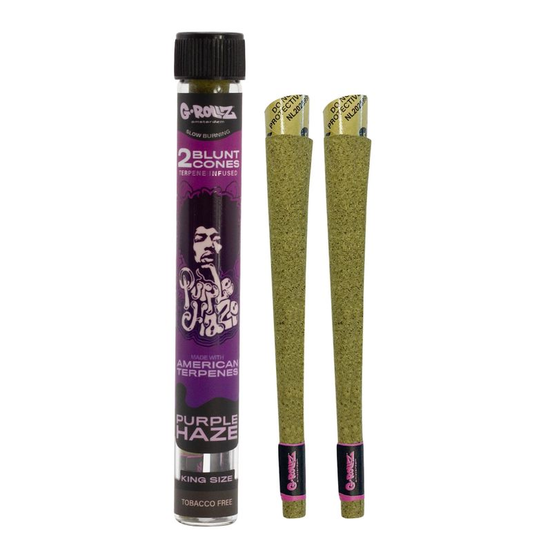 G-Rollz | Terpene Infused Blunt Cones 'Purple Haze