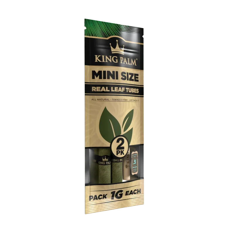 King Palm Terpene Infused Real Leaf MINI Rolls &quot;Natural&quot;