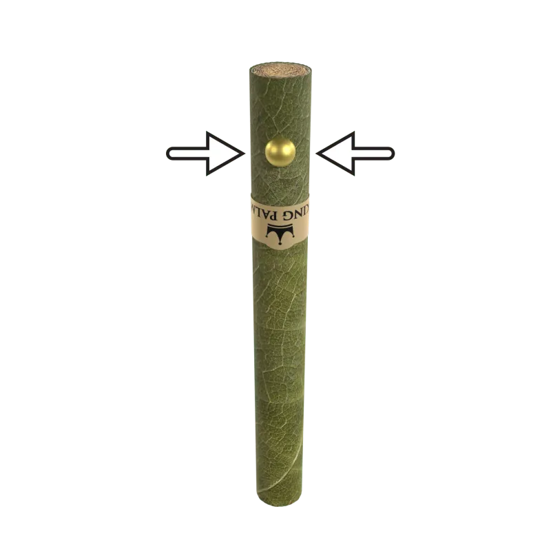 King Palm Terpene Infused Real Leaf MINI Rolls "Natural"