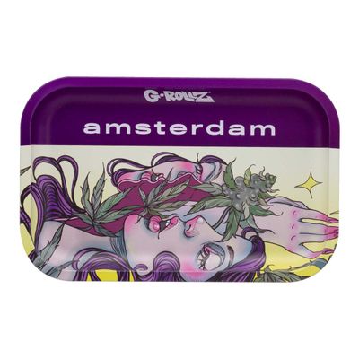 G-Rollz | 'Purple Prayer' Medium Tray 17.5 x 27.5 cm