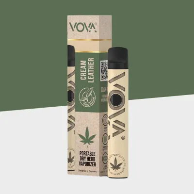 VOVA Vaporizer - Cream Leather