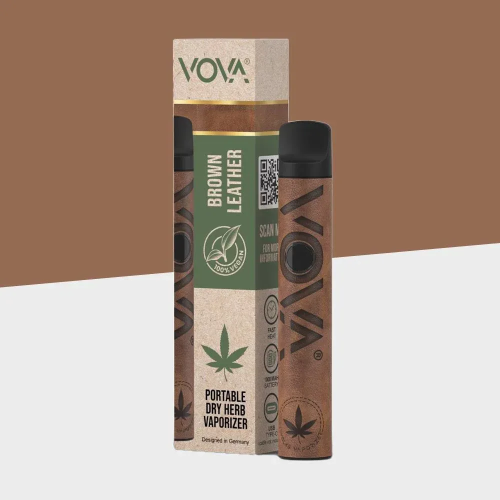 OVA Vaporizer - Brown Leather