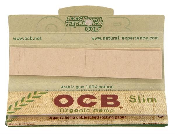 OCB Organic Hemp Papers Slim Papier + Filtertips