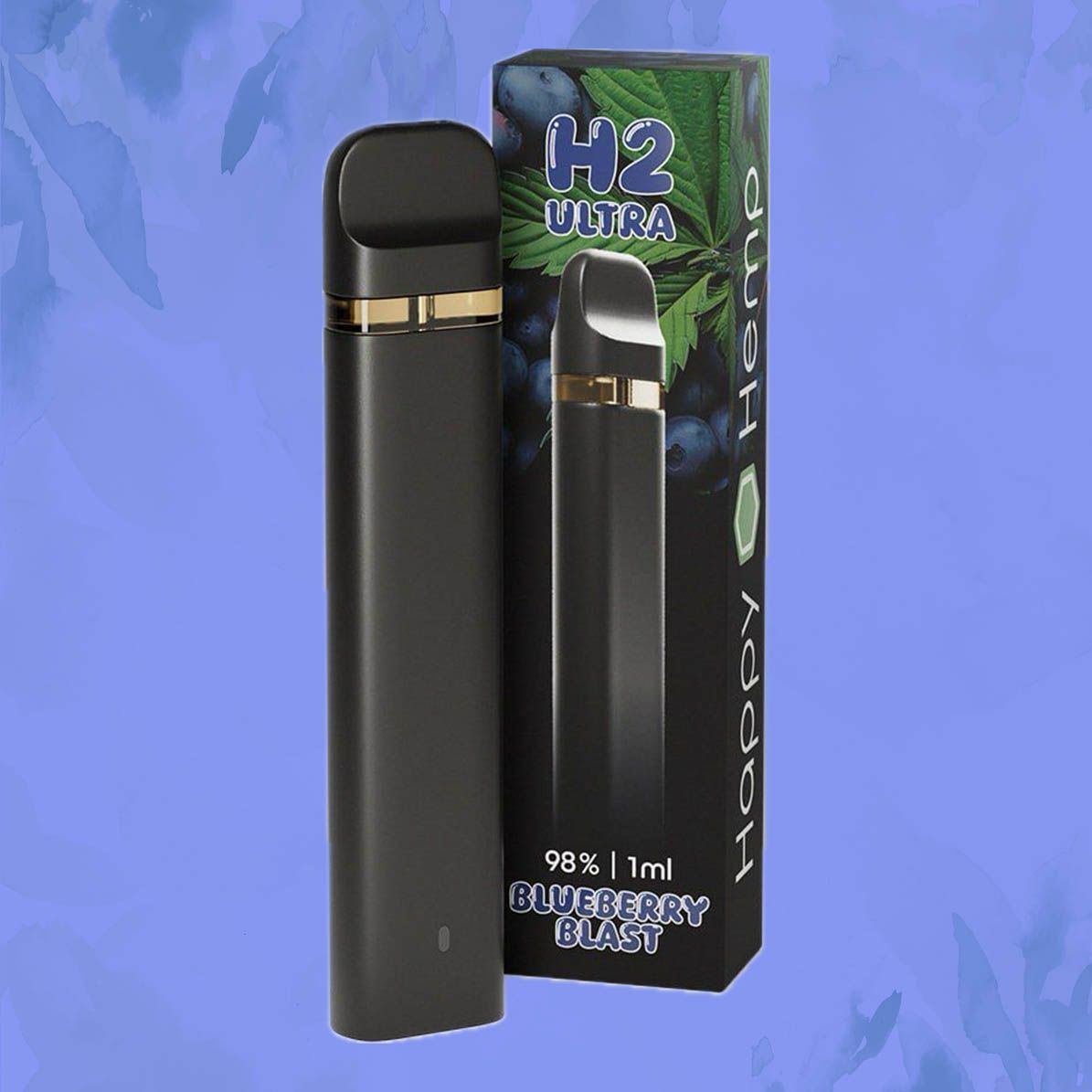 Happy Hemp H2 Ultra Vape Blueberry Blast