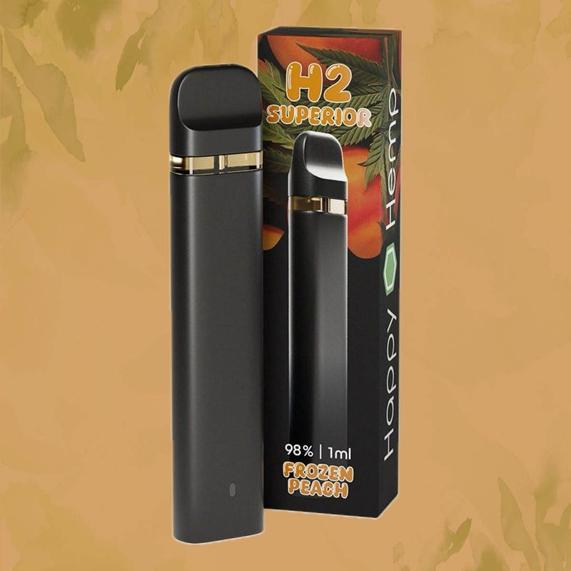 Happy Hemp H2 Ultra Vape Frozen Peach