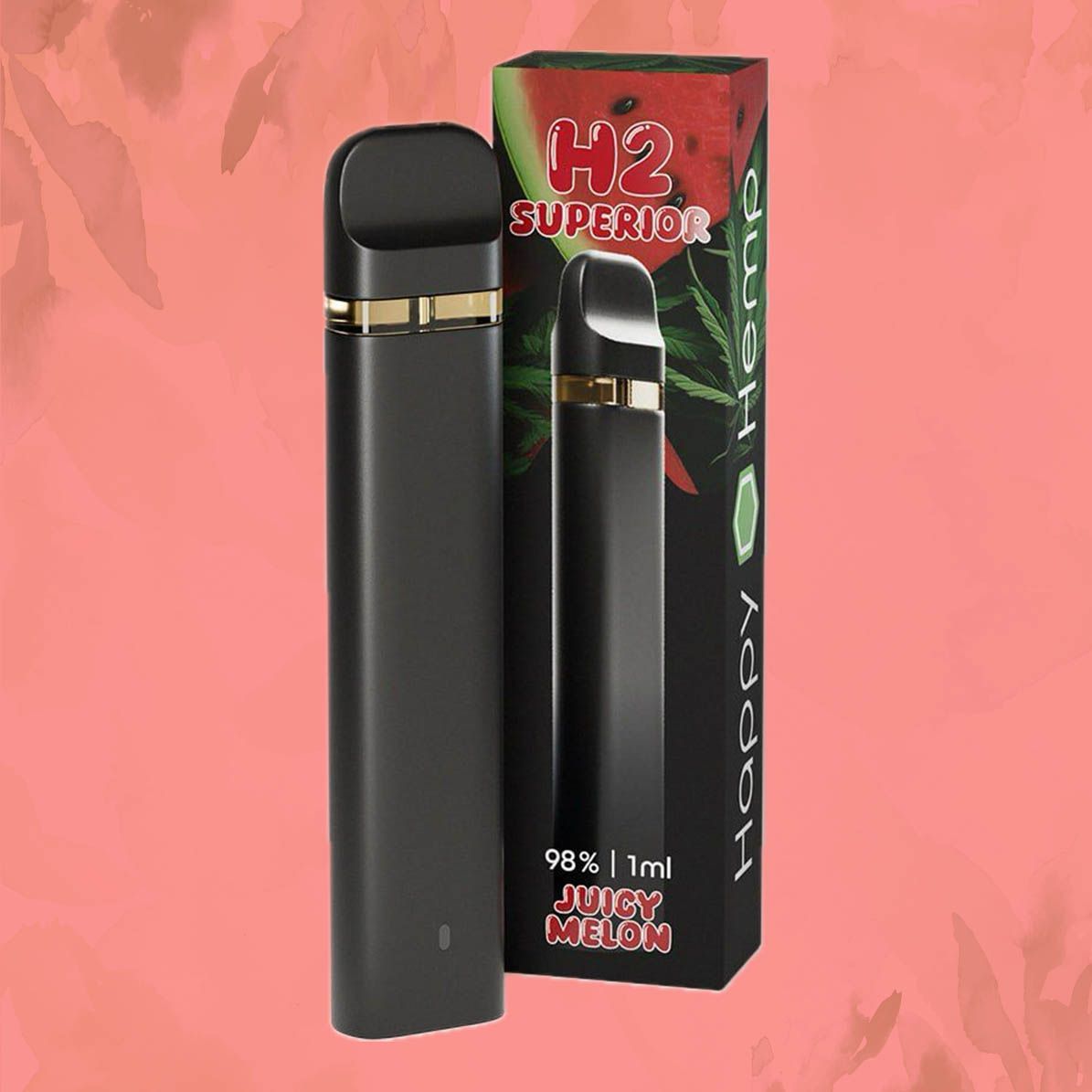 Happy Hemp H2 Ultra Vape Juicy Melon