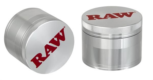 &quot;RAW&quot; CNC Aluminium Grinder/Pollinator 4-part, ø 56mm
