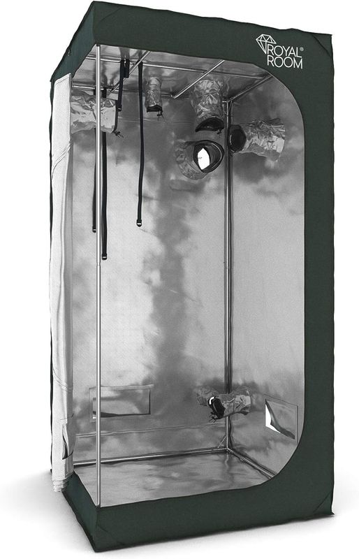 RoyalRoom® - Growzelt 100x100x200 cm