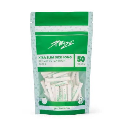 50 PURIZE® XTRA Slim Size Long | White
