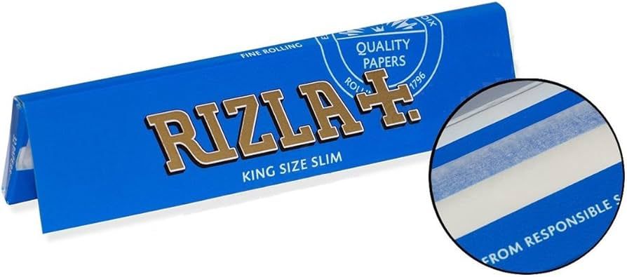 Rizla Blau King Size Slim Papier