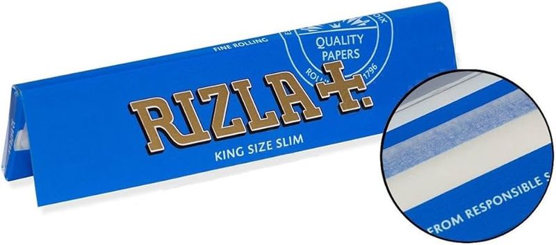 Rizla Blau King Size Slim Papier