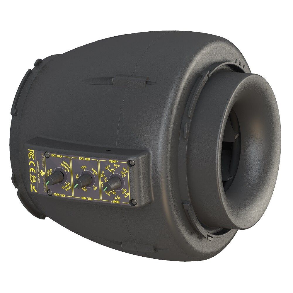 Secret Jardin DF16 Extractor EC Fan 350 m3/h Temp. Controlled