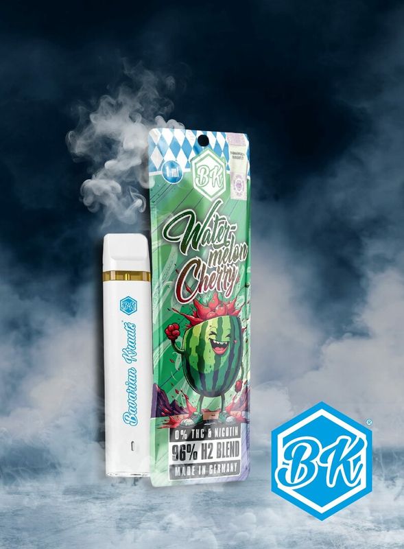 H2 SUPERIOR BLEND 96% BK VAPES WATERMELON CHERRY 1ML