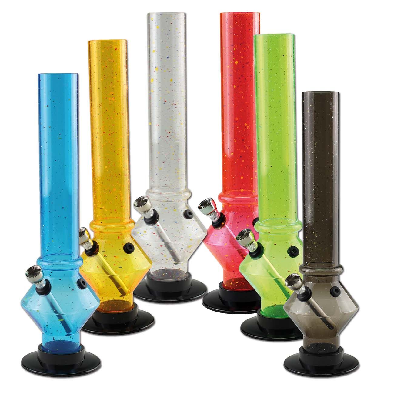 Acrylbong transparent