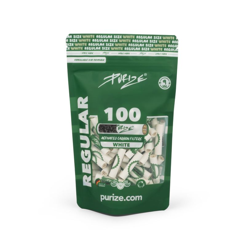 100 PURIZE® Regular Size | Weiß