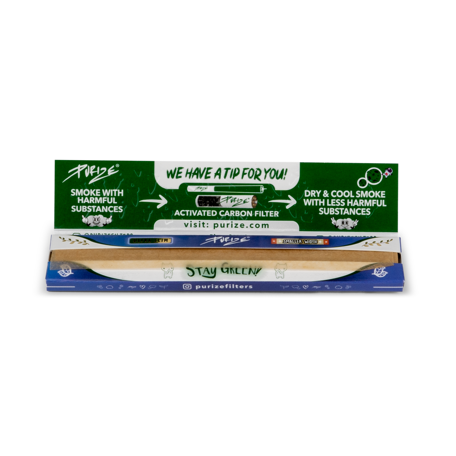 PURIZE® King Size Ultra Slim Papers 42er