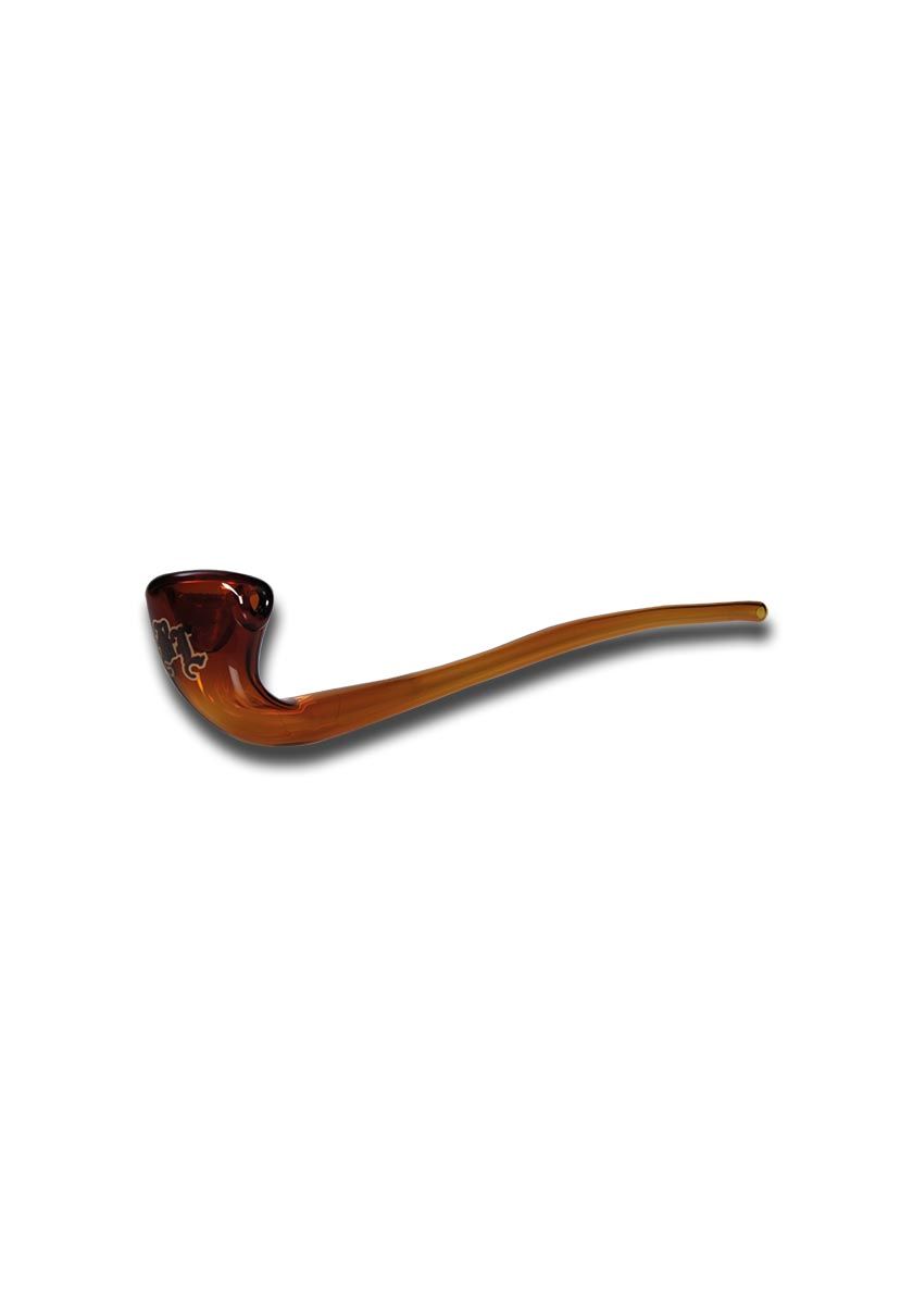 Gandalfpfeife amber Glas