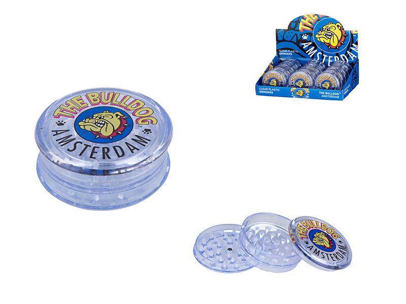 Grinder &quot;Bulldog&quot; 3-tlg. Ø 60mm, transparent