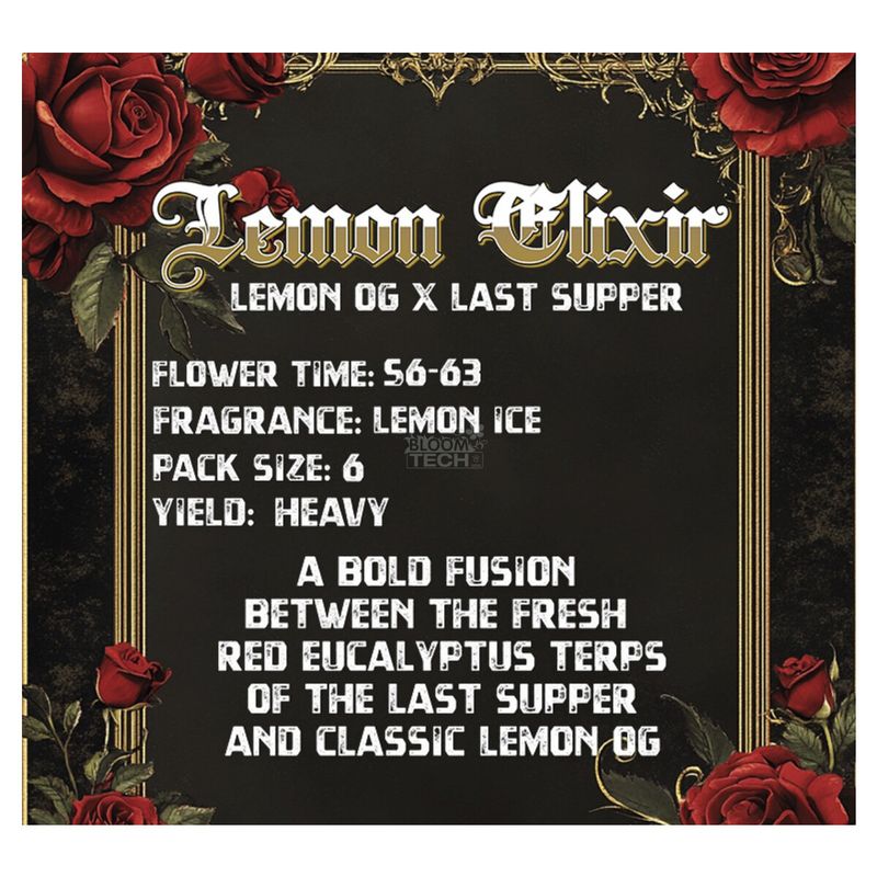 Solfire Gardens Lemon Elixir Fem 3St.