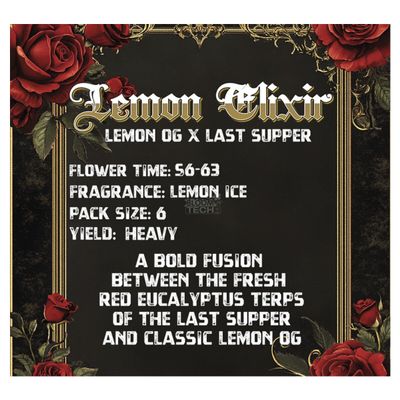 Solfire Gardens Lemon Elixir Fem 3St.