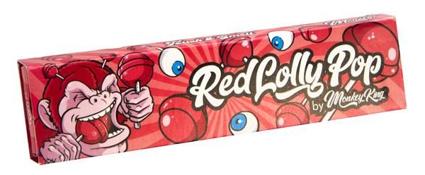 MONKEY KING Smell Pack KSS Papers &amp; Tips &quot;Red Lolly Pop&quot;