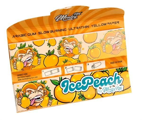 MONKEY KING Smell Pack KSS Papers &amp; Tips "Ice Peach"