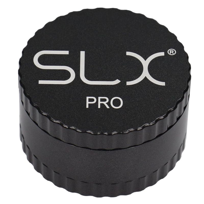 SLX Pro Grinder Aluminium Non Sticky 62 mm - Black