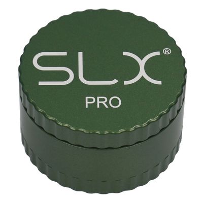 SLX Pro Grinder Aluminium Non Sticky 62 mm - Leaf Green
