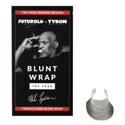 Futurola | Tyson 2.0 x Futurola Terpene-Infused (Tobacco Free) Blunt Wrap