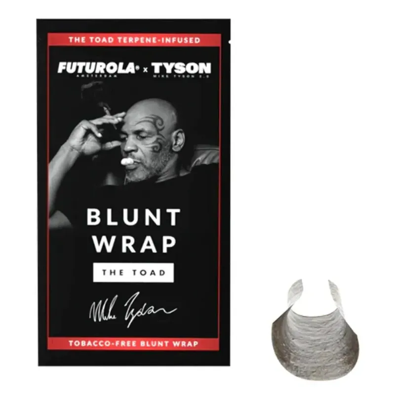 Futurola | Tyson 2.0 x Futurola Terpene-Infused (Tobacco Free) Blunt Wrap