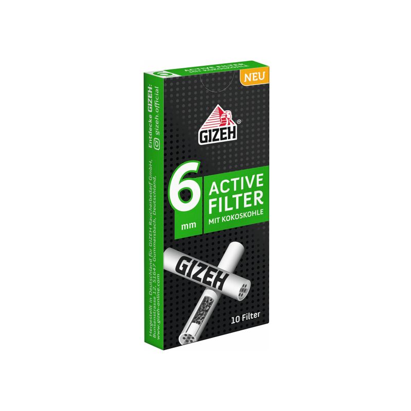 GIZEH Black Active Filter Slim