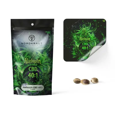 Nordkraut - Harlequin CBD 40:1 Seeds Nordkraut - Harlequin CBD 40:1 Seeds