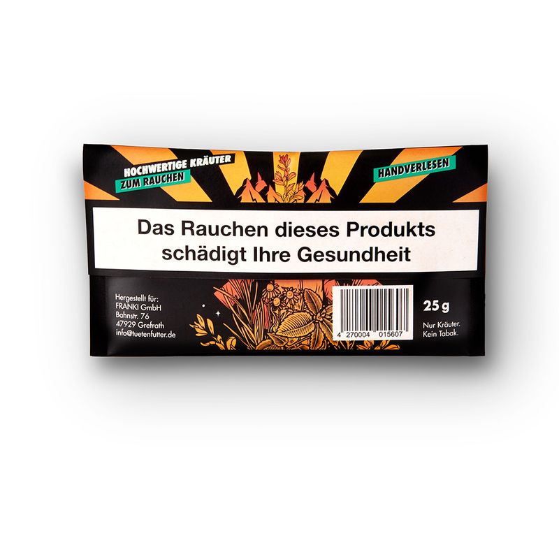 Tütenfutter Kräutermischung-Tabakersatz, nikotinfrei 25g