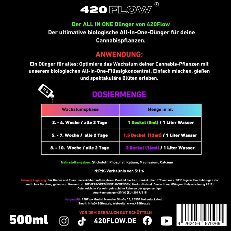 420Flow - ALL in ONE Dünger 500ml