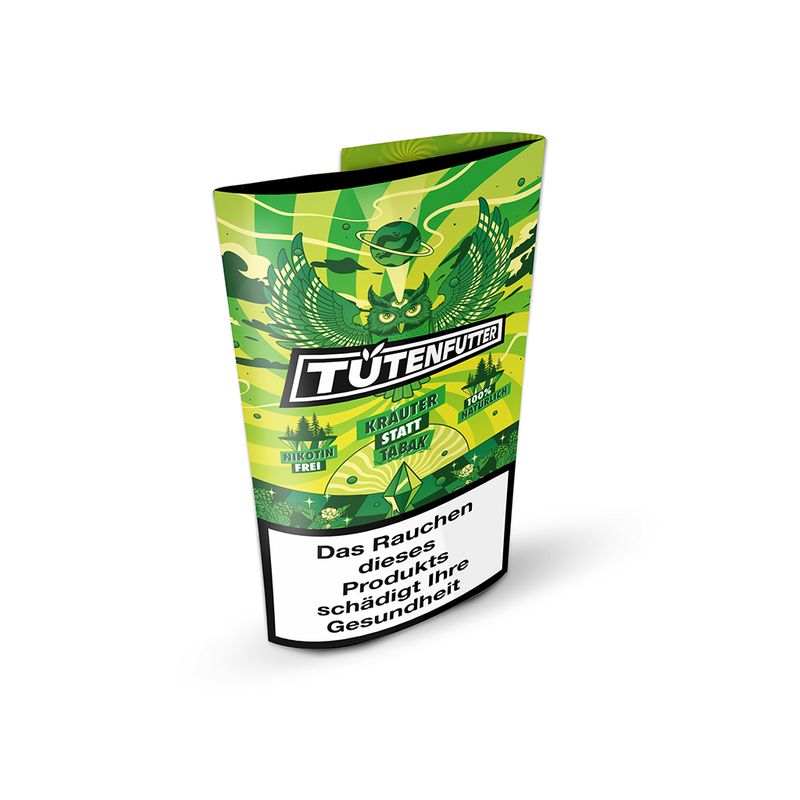 Tütenfutter Kräutermischung-Tabakersatz, nikotinfrei 25g "Green"
